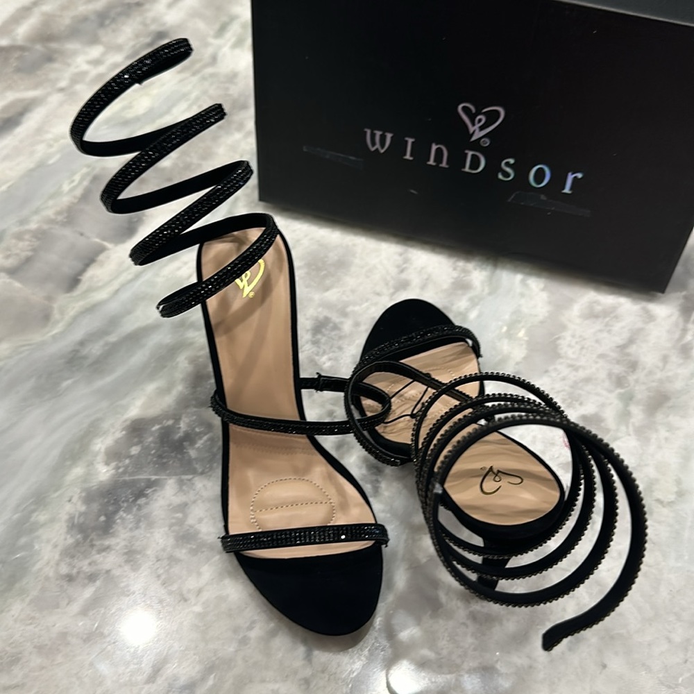 SPECIAL — Windsor rhinestone heels